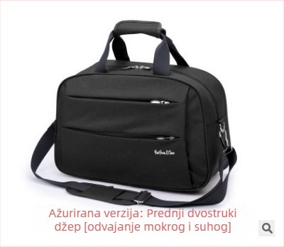 Putna torba od Oxford platna, kapacitet 36–55L, otvor na zip, teleskopska ručka, jedna naramenica, unutarnji džepovi za prijenosno računalo i kameru