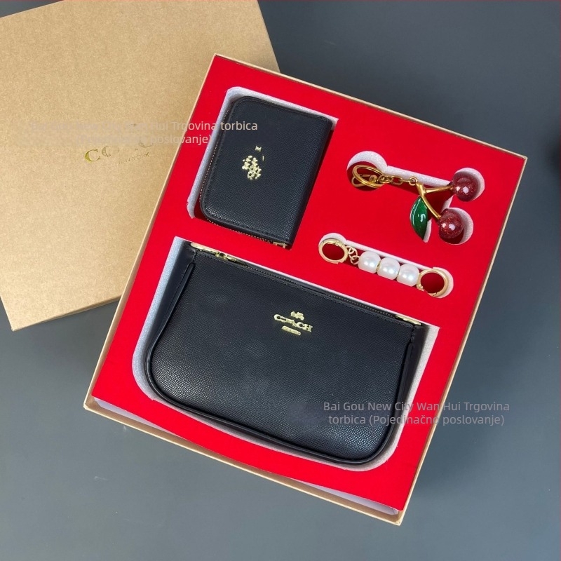 Ženska PU crossbody torba u tri komada – vodootporna, uzorak s slovima, za svakodnevnu upotrebu