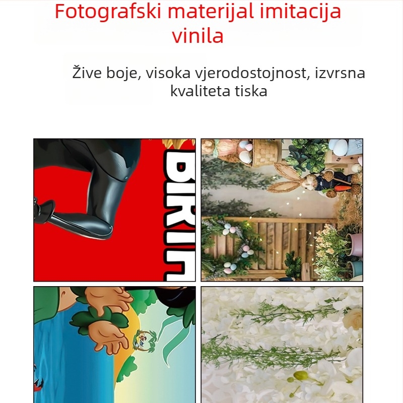Pozadinski plat s temom zombija – Sveučilište, za snimanje scena, vinyl, težina 150 g