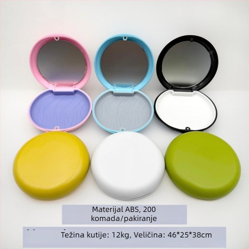 Zongrui magnetska kutija za pohranu zuba za ortodontske aparate, otporna na prašinu, 54 g, paket od 100 komada