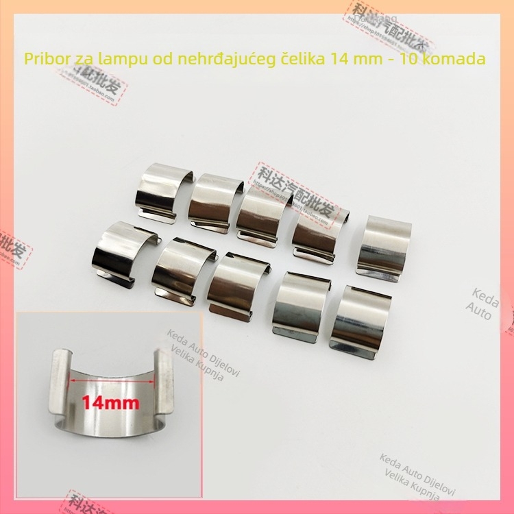 Klip za svjetlo prednjeg sklopa: Model Stainless Steel Lamp Card; Materijal Plastika; Broj dijela HYkruqrwtwsqlr; Kompatibilan s drugim tipovima vozila; Usklađeno s tvorničkim originalom