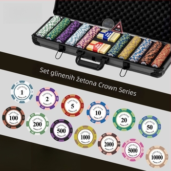 Texas Hold'em set glinenih žetona i aluminijske kutije, konstrukcija od nehrđajućeg čelika, dizajn s pravim kutem, model YTH960467850261