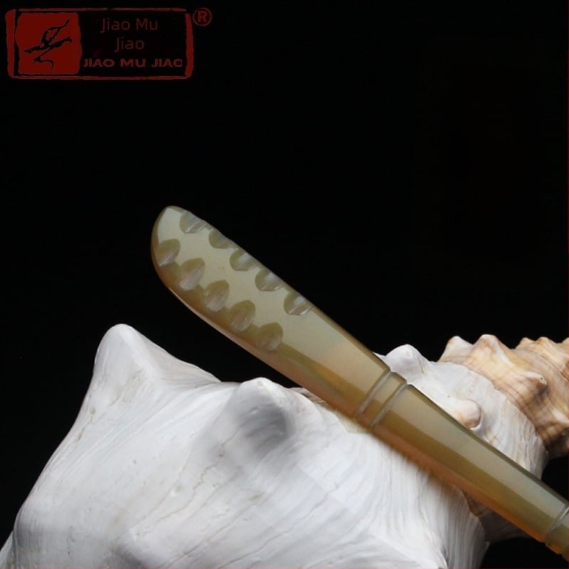 Ukosnica za kosu od yak roga, ručno izrezbarena u etničkom stilu za žene, klasična