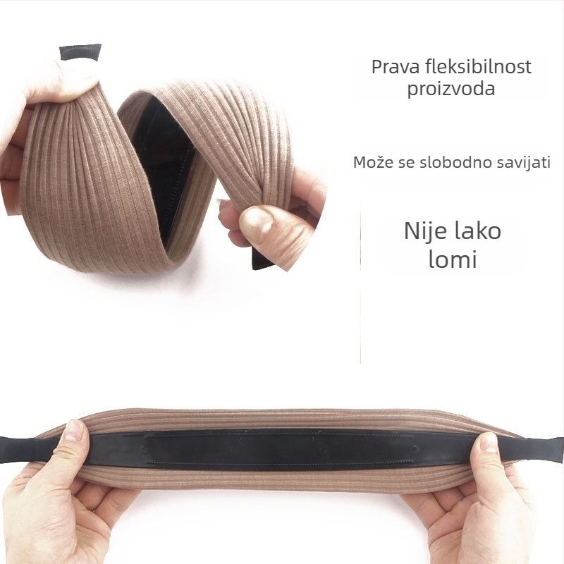 Tekstilna traka za kosu, vintage stil, književno retro, dodatak za glavu, proljeće 2021