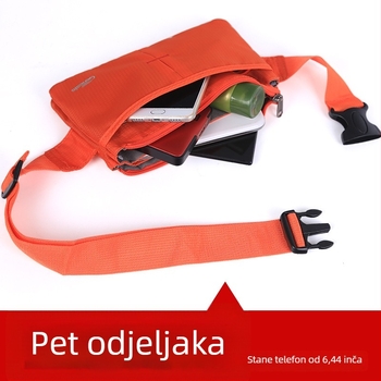 Najlonski sportski pojas za struk, zaštita od krađe, Genesis