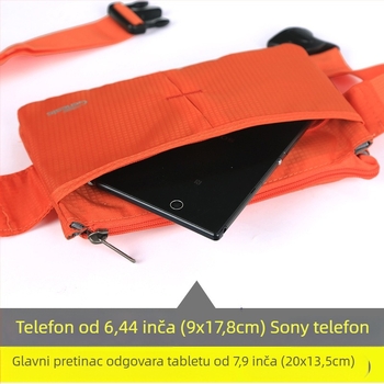 Najlonski sportski pojas za struk, zaštita od krađe, Genesis