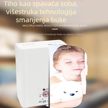Spirit Companion pumpa za kisik za akvarij – tiha, prijenosna, USB punjiva, DC napajanje, dvostruka namjena