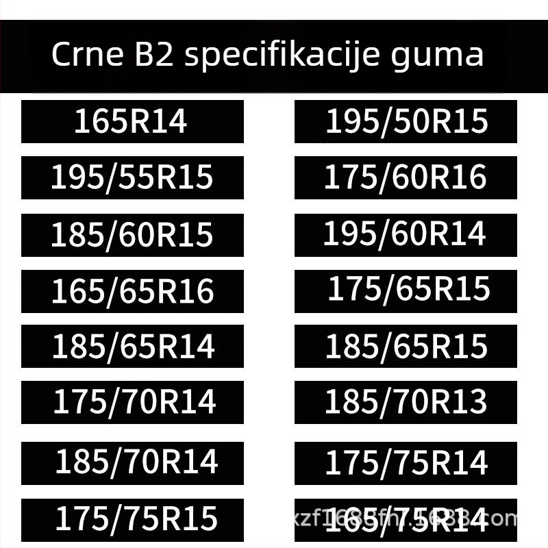 Baotuzhe Univerzalne automobilske podne presvlake — potpuno pokriće, protuklizni lanac, model Full Coverage Cowhide Anti-Slip Chain, kompatibilno sa svim vozilima, širina guma 155-285, Materijal: Drugo