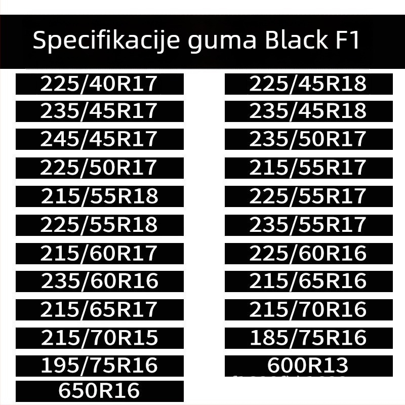 Baotuzhe Univerzalne automobilske podne presvlake — potpuno pokriće, protuklizni lanac, model Full Coverage Cowhide Anti-Slip Chain, kompatibilno sa svim vozilima, širina guma 155-285, Materijal: Drugo
