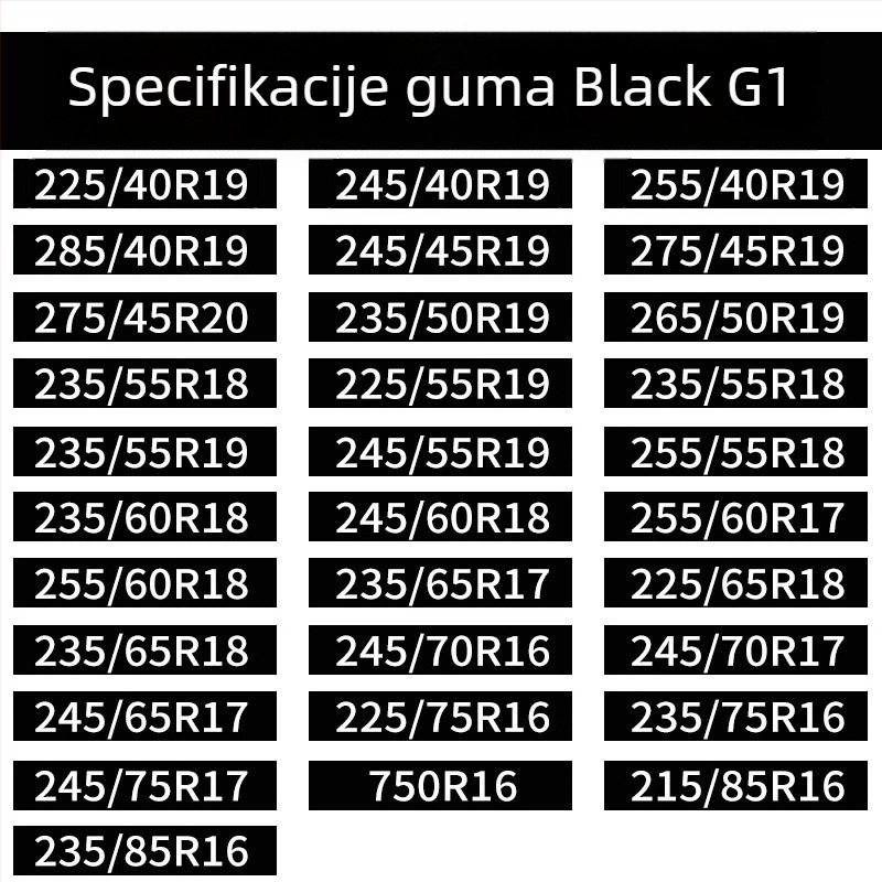 Baotuzhe Univerzalne automobilske podne presvlake — potpuno pokriće, protuklizni lanac, model Full Coverage Cowhide Anti-Slip Chain, kompatibilno sa svim vozilima, širina guma 155-285, Materijal: Drugo