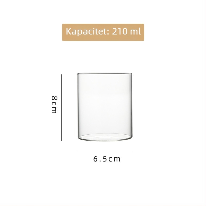 Staklena posuda od visoko borosilikatnog stakla za hidroponiju, aranžiranje cvijeća i prozračni akvarij, kartonsko pakiranje