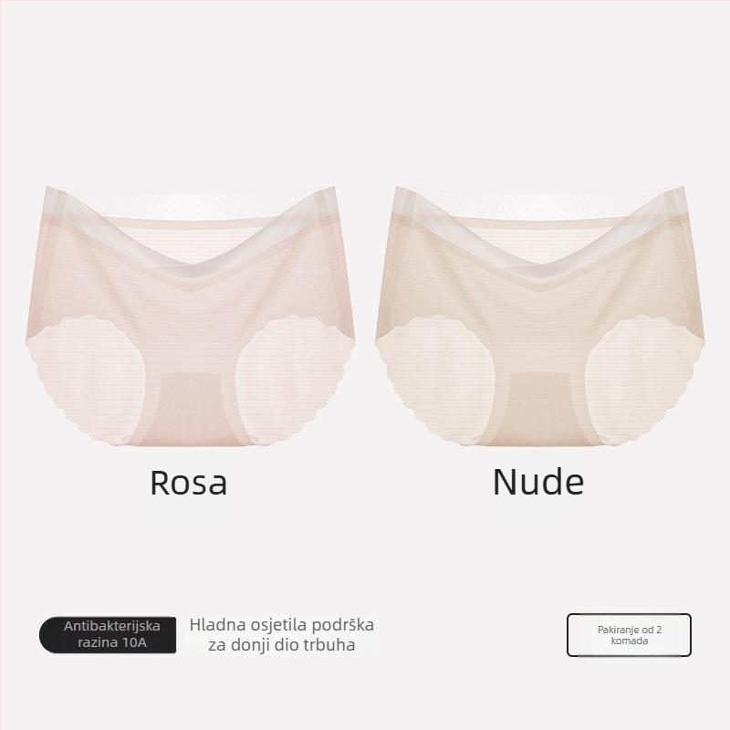 Trudničke gaćice od pamuka, visokim strukom za podršku trbuha, podstava od pamuka, pletena 40s, prozračna