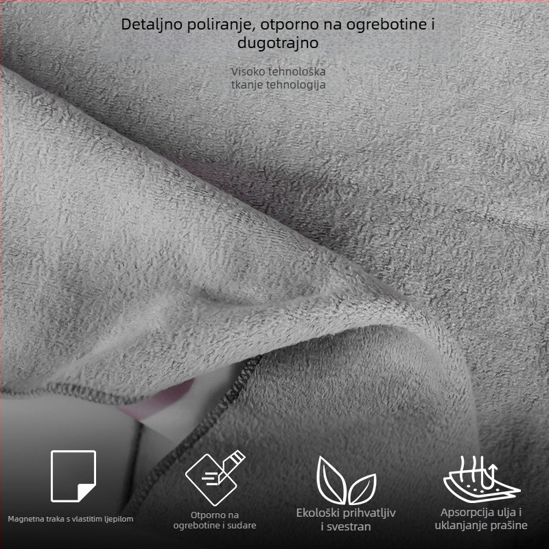 Torbica za kozmetiku za kućno skladištenje, filc materijal, geometrijski uzorak, bez podstave, gradska jednostavnost