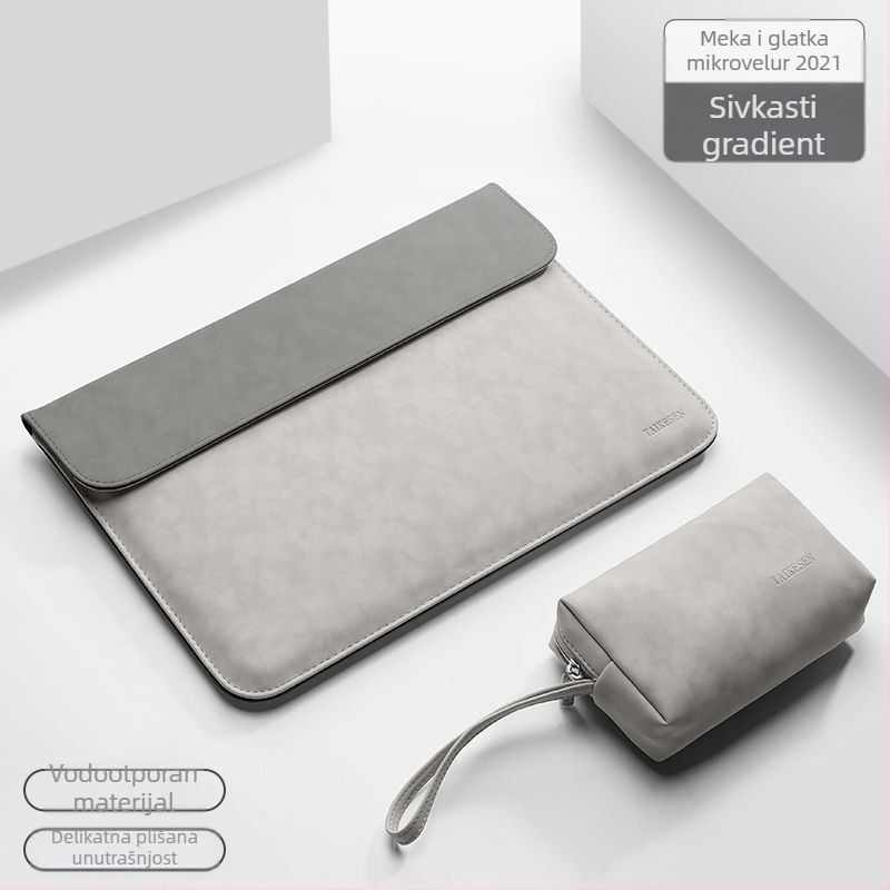 Futrola za laptop za Huawei MateBook 14s i Apple prijenosna računala, PU materijal, podstava od sintetičke kože, gradski minimalistički stil