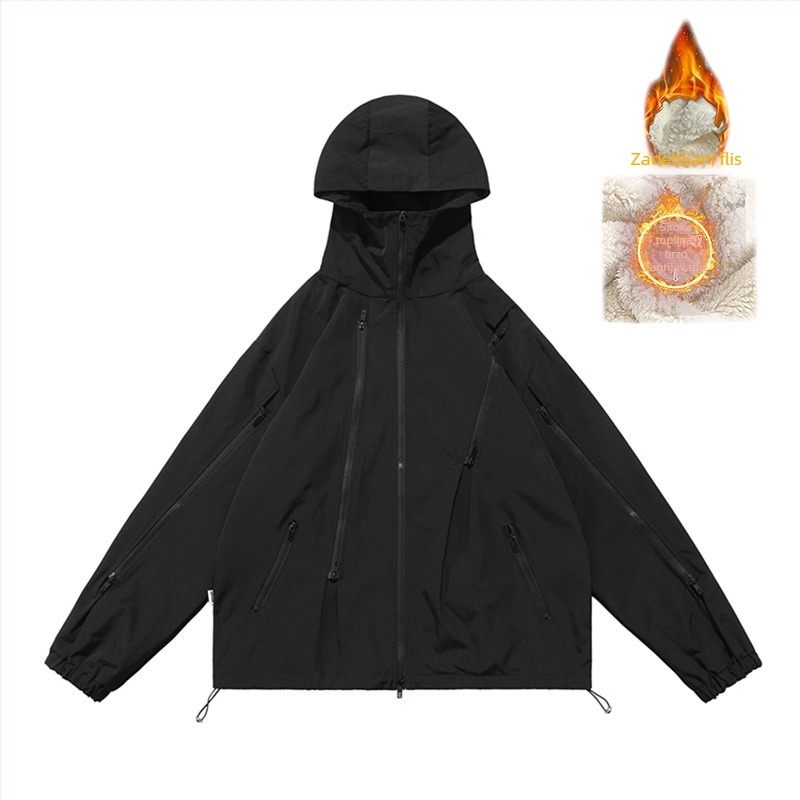 Ženska baseball jakna, slobodan kroj, dugi rukavi, polo ovratnik, zatvarač, lagana tkanina, ljeto 2023