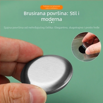 Nehrđajući čelični zátka za sudoper 3116, moderan minimalistički stil, neto težina 4–14 g