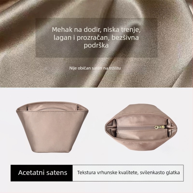 Unutarnja podstava za Picotin 18 košaru, acetatni saten, vodootporna, proširivi skladišni prostor, kućna upotreba
