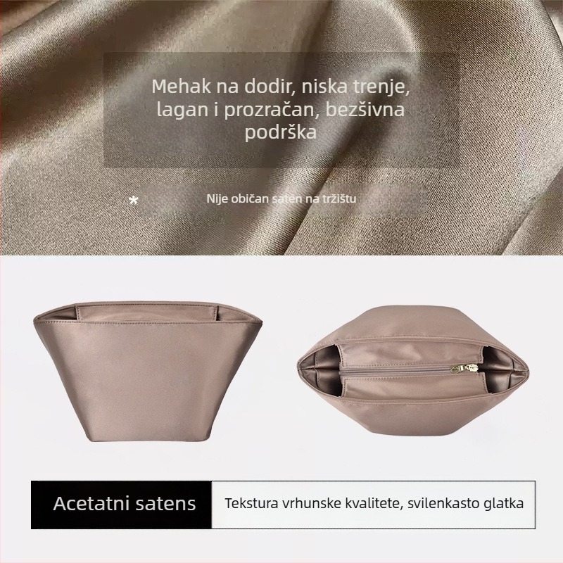 Unutarnja podstava za Picotin 18 košaru, acetatni saten, vodootporna, proširivi skladišni prostor, kućna upotreba