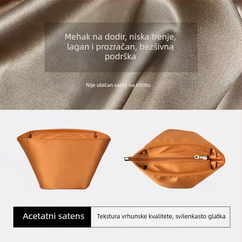 Unutarnja podstava za Picotin 18 košaru, acetatni saten, vodootporna, proširivi skladišni prostor, kućna upotreba