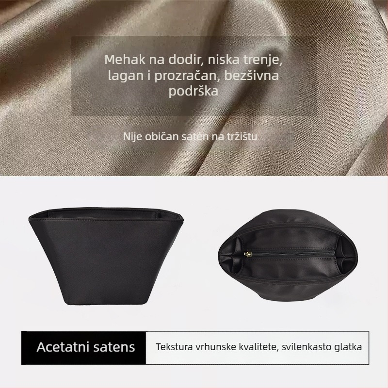 Unutarnja podstava za Picotin 18 košaru, acetatni saten, vodootporna, proširivi skladišni prostor, kućna upotreba
