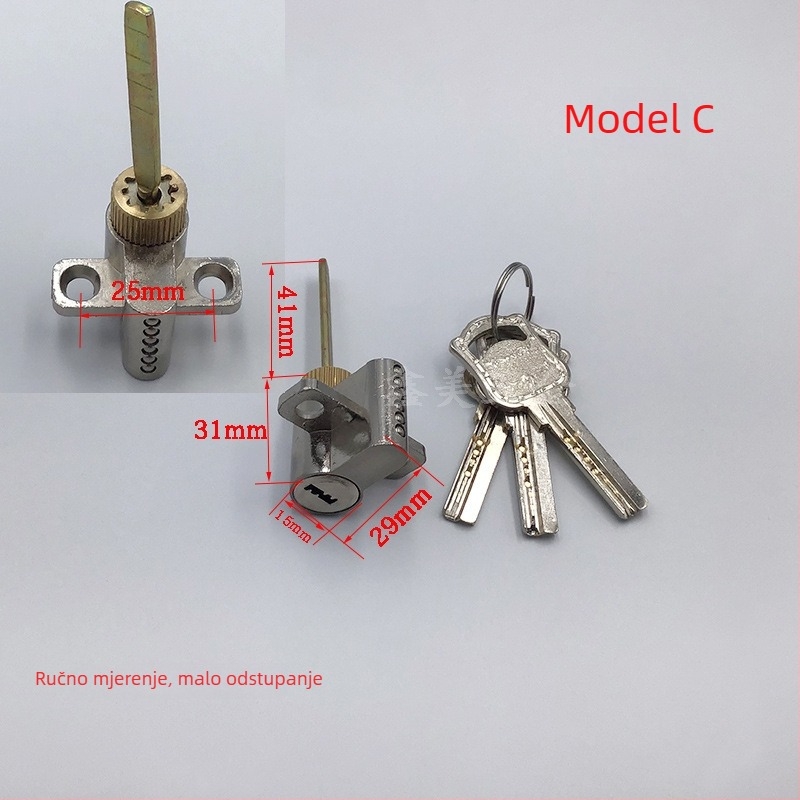 Cilindar za vrata, materijal: bakar, Paragraph A model, Xin Buck, za sobna vrata, moderan stil