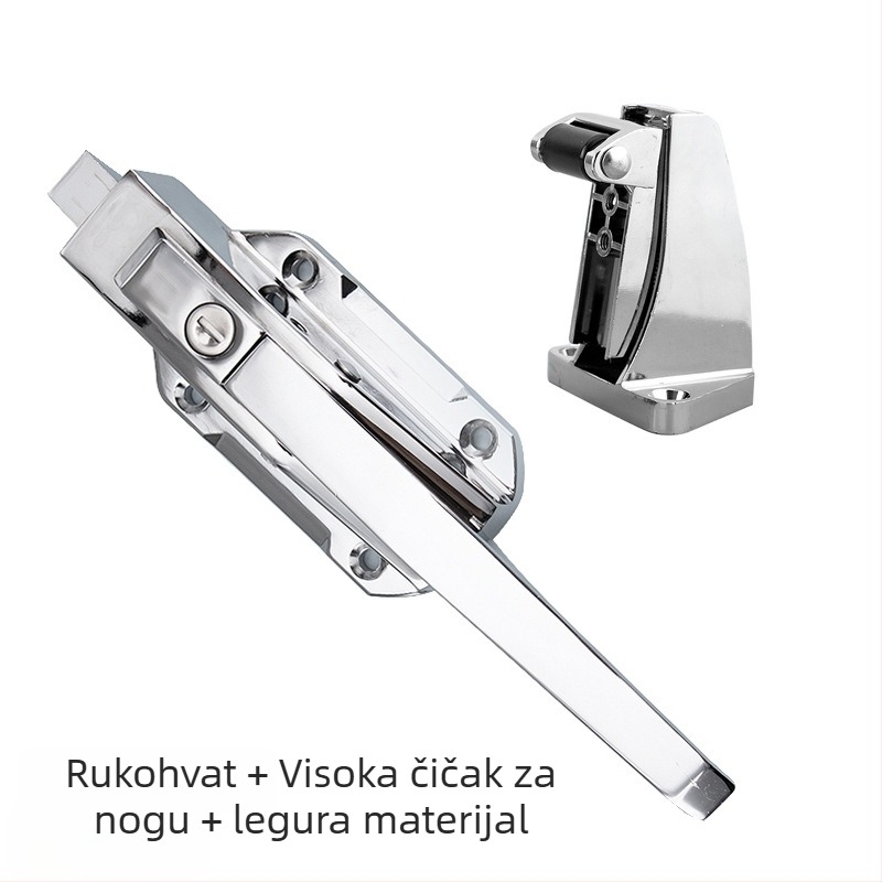 Ugradbena brava za vrata – cink legura, model JNM-DX1178, moderan minimalistički stil, mogućnost prilagodbe