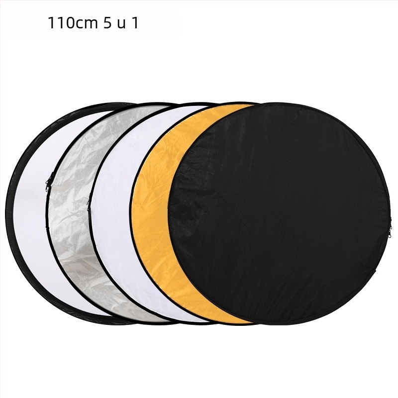 Reflektor, prijenosni okrugli dvostruki sklopivi, 5-u-1/7-u-1, za fotografiranje proizvoda (Brend: Cario; Model: Reflector; Uveden na tržište: 2022)