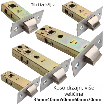 Željezni cilindar brave za kućna i kupaonska vrata, moderan minimalistički stil, marka According to me ya