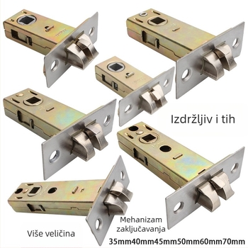 Željezni cilindar brave za kućna i kupaonska vrata, moderan minimalistički stil, marka According to me ya