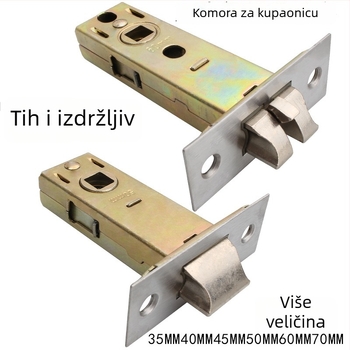 Željezni cilindar brave za kućna i kupaonska vrata, moderan minimalistički stil, marka According to me ya