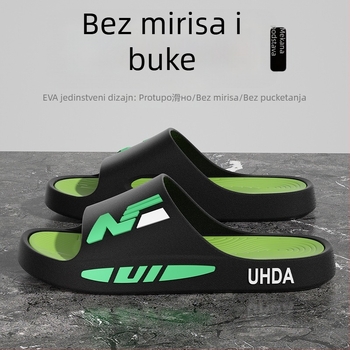 Muške slide sandale – PVC gornji dio, PVC đon, injekcijski oblikovan đon, slip-on, ljetna casual obuća