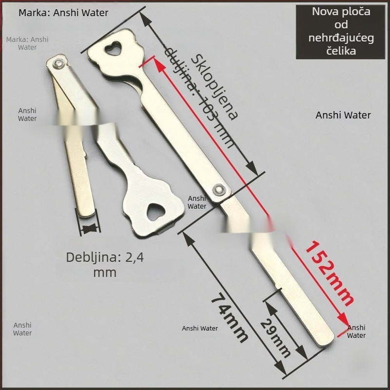 Skupni ključ otiska prsta – Ai Yi model; materijal: Drugo; područje primjene: Drugo; stil: Drugo
