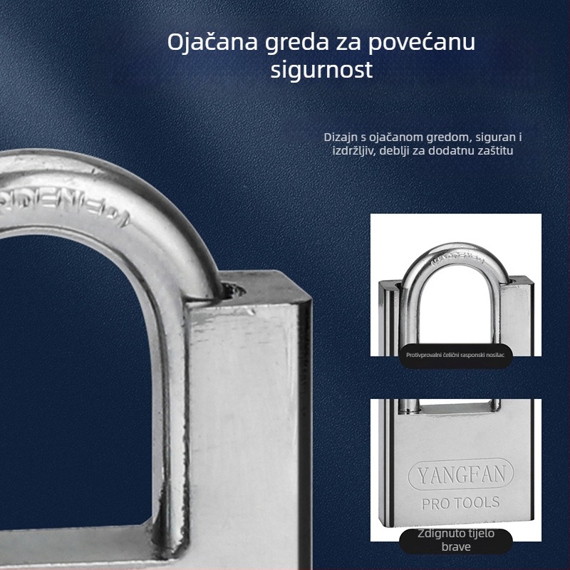 Katanac za ormariće – Sail, željezni Half Pack model, kućna upotreba, moderan stil