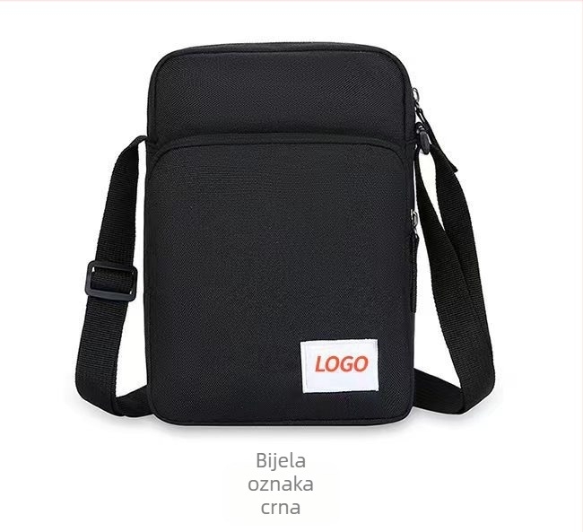 Muška torba preko ramena, gradski minimalistički stil, Oxford tkanina, podstava od poliestera, privatna marka