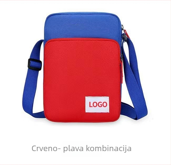 Muška torba preko ramena, gradski minimalistički stil, Oxford tkanina, podstava od poliestera, privatna marka