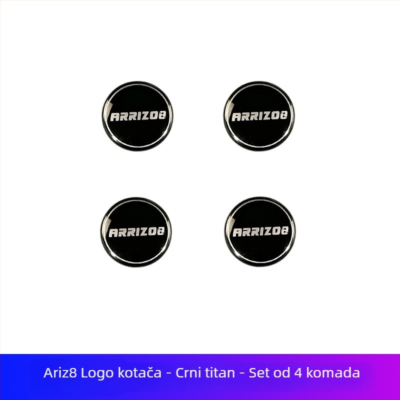 Prednji poklopac logotipa i dekorativni trak grile za Arrizo 8 – Plastika, montaža na branik, kompatibilno s Arrizo 8 2023–2024