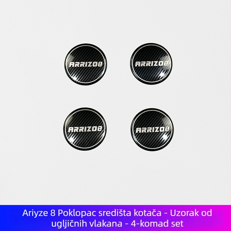 Prednji poklopac logotipa i dekorativni trak grile za Arrizo 8 – Plastika, montaža na branik, kompatibilno s Arrizo 8 2023–2024