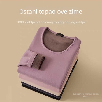 Majica - oversize, okrugli izrez, šivenje (viskozna vlakna, glatka tkanina, redovita rukav)