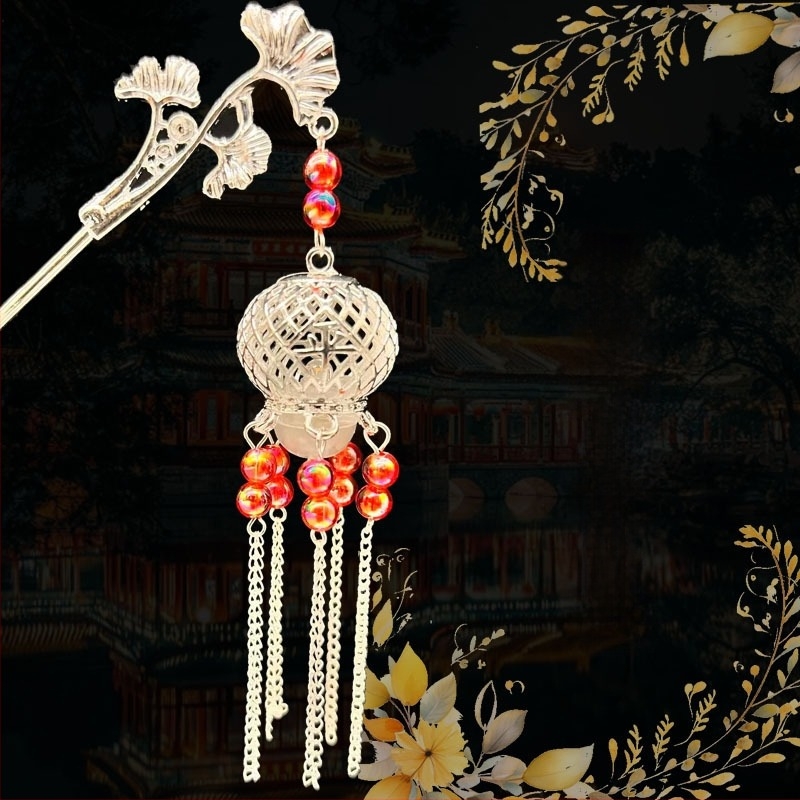 Klip za kosu od legure, nacionalni stil, geometrijski dizajn, elektroplatiranje, pojedinačno pakirano, zimsko izdanje 2025