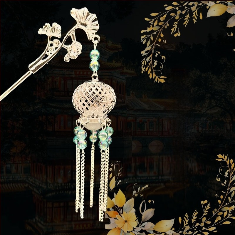 Klip za kosu od legure, nacionalni stil, geometrijski dizajn, elektroplatiranje, pojedinačno pakirano, zimsko izdanje 2025