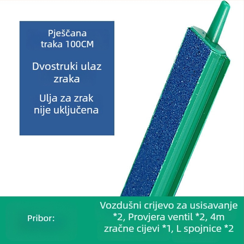 Difuzor kisika za akvarij, traka mjehurića, vodopad stil - Brand Unique, Materijal Drugo, Oprema akvarija
