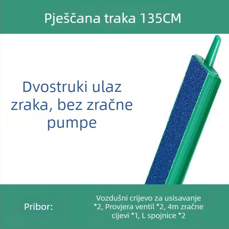 Difuzor kisika za akvarij, traka mjehurića, vodopad stil - Brand Unique, Materijal Drugo, Oprema akvarija
