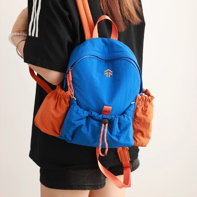 Studentski ruksak – minimalistični nylon, džep za laptop, zatvarač, za svakodnevnu upotrebu i lagana putovanja