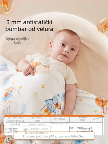 Zavinjačka za novorođenče, pamuk, Space Cotton punilo, karikatura uzorak, sigurnosna razina A, jesen-zima 2025, JOYNCLEON