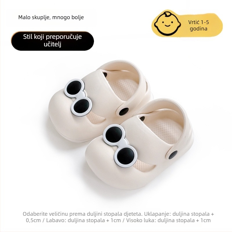 Unisex dječje sandale s EVA gornjim dijelom, protuklizna i mekana potplata, za unutarnju i vanjsku upotrebu, za uzrast 1–6 godina