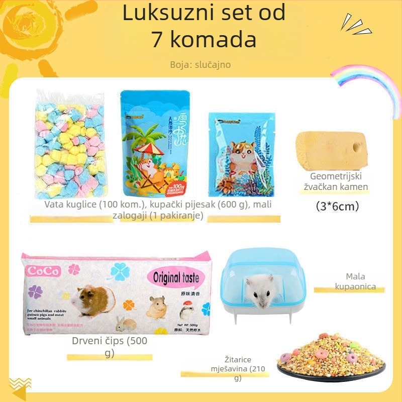 Set za njegovanje hrčka: potpuno hranjenje i grickalice za početnike | Hrana za kućne ljubimce, Značka: Drugo, Nije uvoz