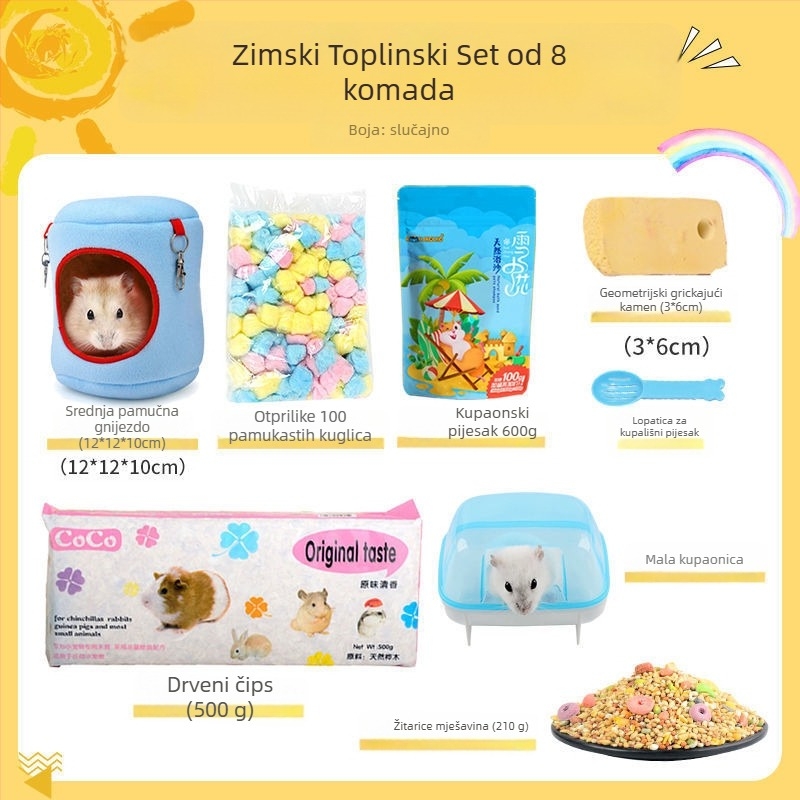 Set za njegovanje hrčka: potpuno hranjenje i grickalice za početnike | Hrana za kućne ljubimce, Značka: Drugo, Nije uvoz