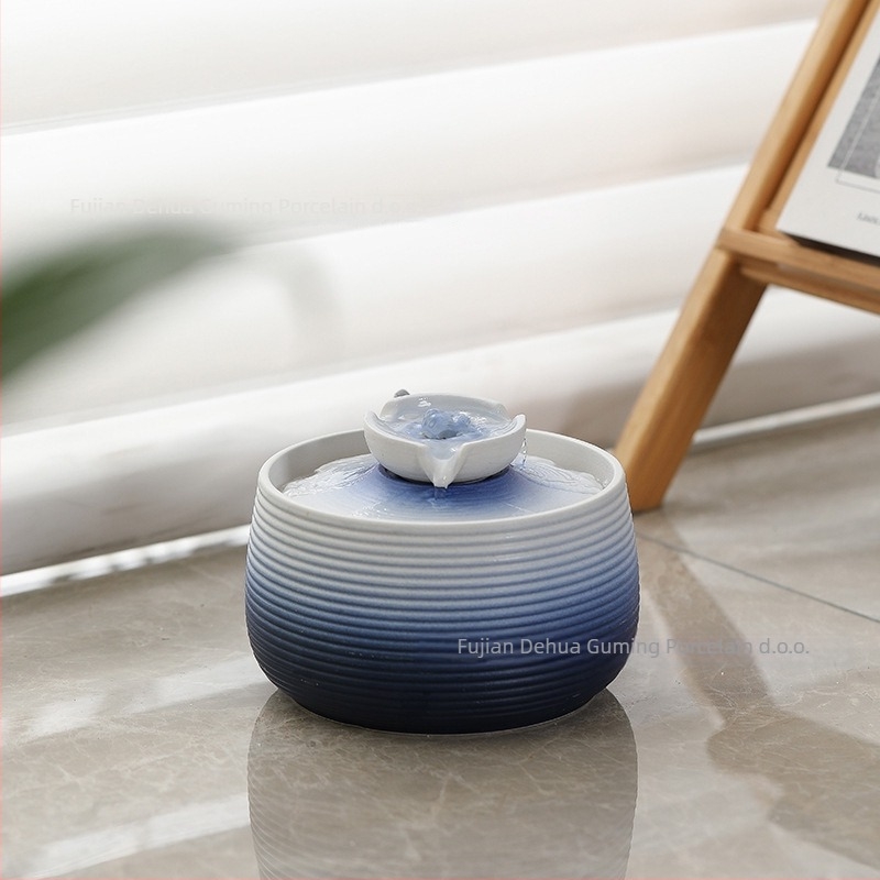 Keramički stolni fontana dekor s tekućom vodom, kineskog stila