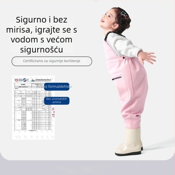 Dječji ultra lagani jednopartski brodski kombinezon, vodonepropusan i otporan na vjetar, unisex, za sve sezone, za plivanje, hodanje po vodi i ribolov