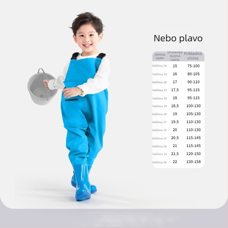 Dječji ultra lagani jednopartski brodski kombinezon, vodonepropusan i otporan na vjetar, unisex, za sve sezone, za plivanje, hodanje po vodi i ribolov